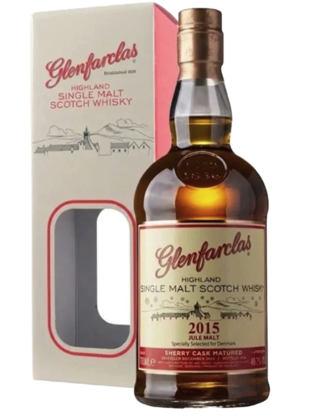 Dahlsvine - Glenfarclas julemalt 2026 vintage 2015 