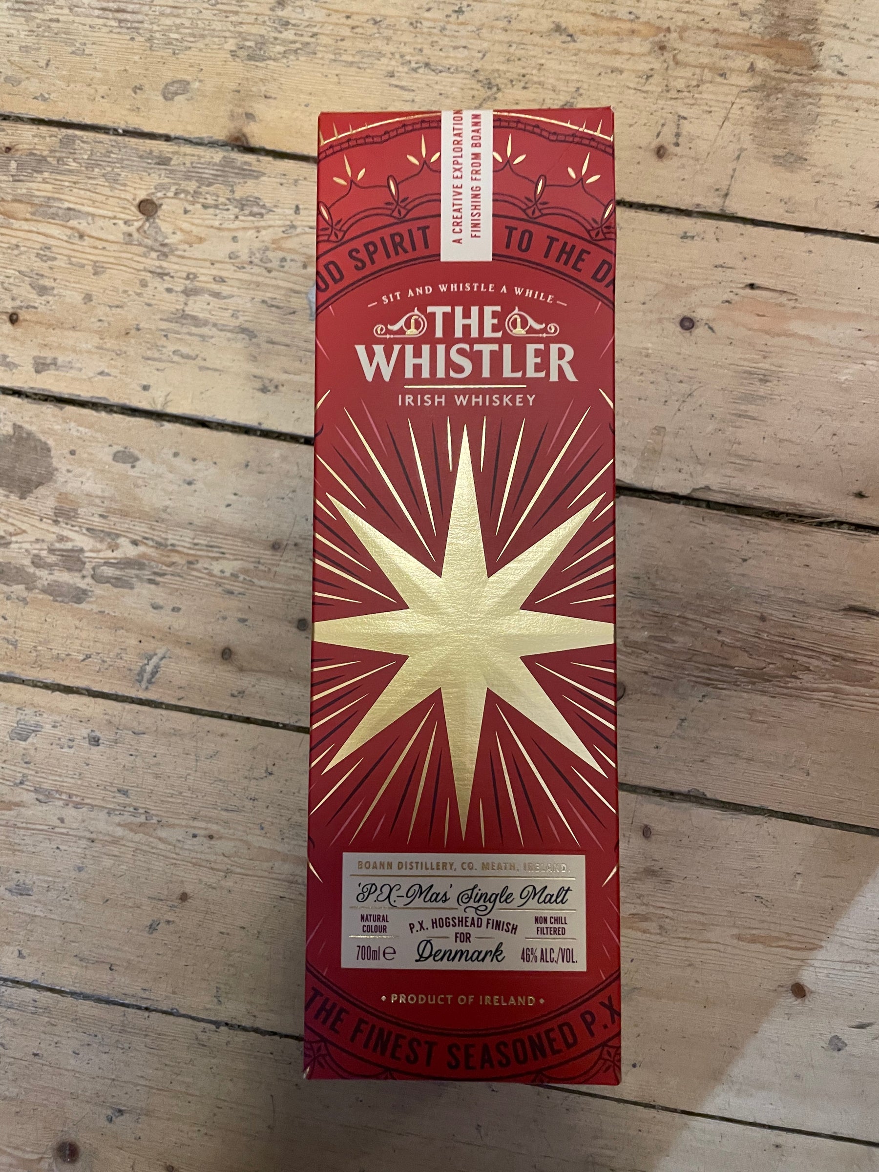 The Whistler - PX-Mas Limited Release, 46% - Triple Distilled (PX Sherry Casks)