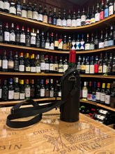 Wine bag sort læder