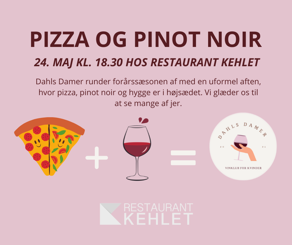 Pizza og pinot noir med Dahls Damer