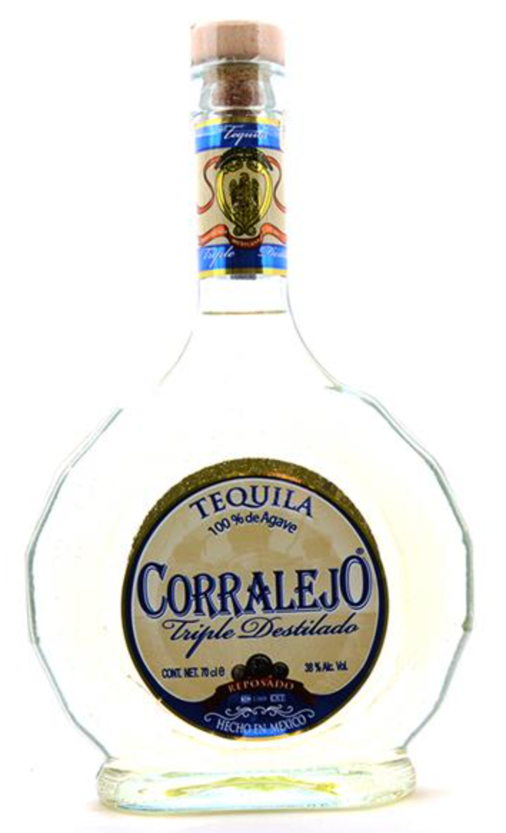 Corralejo Reposado Triple Distilled Tequila 38%