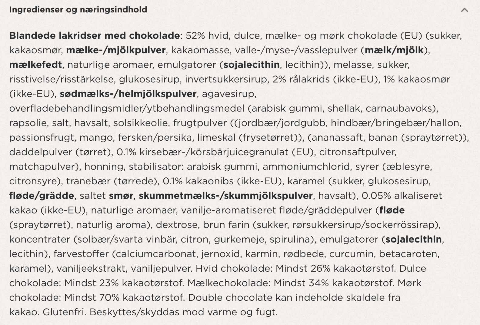 Bülow Large Advent Julekalender + Gratis D Salt og Caramel (115g)