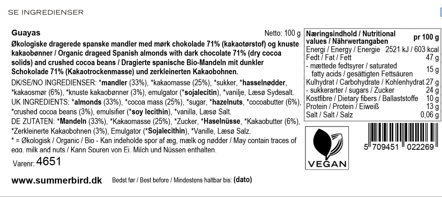 Summerbird Mandler - Guayas