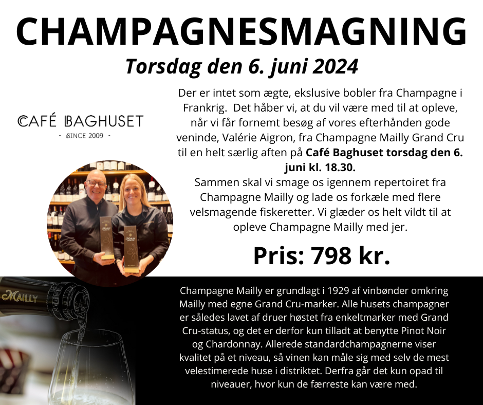 Champagnesmagning med Mailly