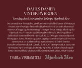 dahls damer vinter på kroen