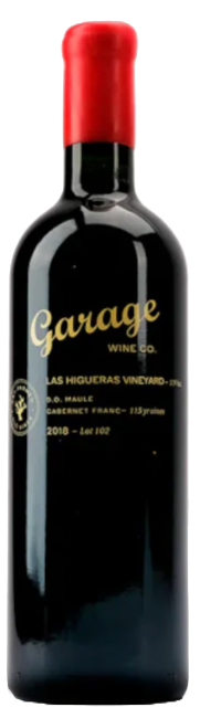 2018 Garage. Wine Co. Cabernet Franc, Las Higueras Vineyard Lot 102