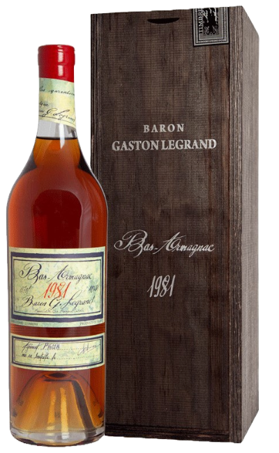 Baron Gaston Legrand Bas Armagnac 1981