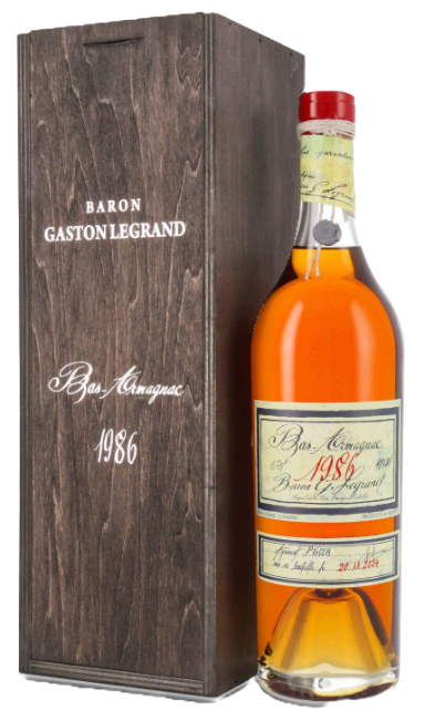 Baron Gaston Legrand Bas Armagnac 1986