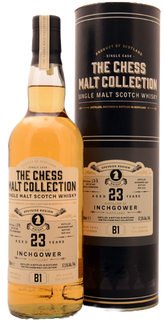Chess Malt Inchgower - 1998 - 23 år - 57,5 % - Bishop