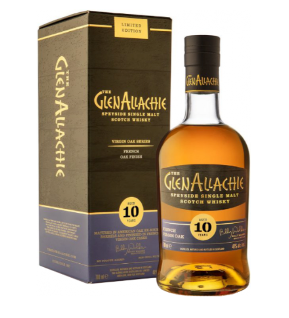 GlenAllachie 10 års Virgin Oak Series French Oak Finish