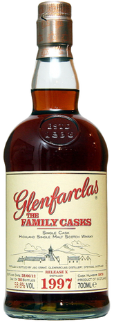 Glenfarclas 1997 Family Cask 58,8% cask no. 5979