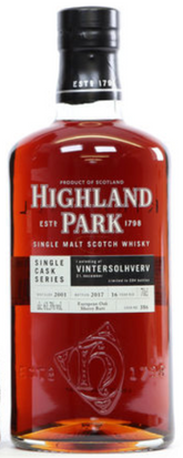 Highland Park - Vintersolhverv - Single Cask Series