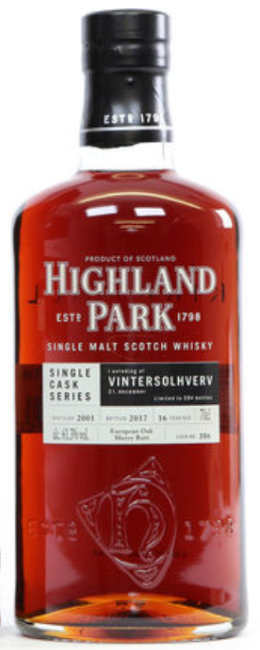 Highland Park - Vintersolhverv - Single Cask Series