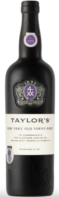 Taylors very very old tawny Port Queen Elizabeth 1962