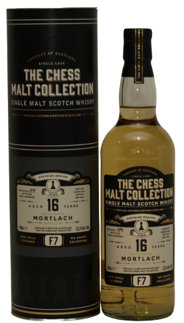 The Chess Malt Mortlach 16 års Pawn F7, 2007 - 52,1 %