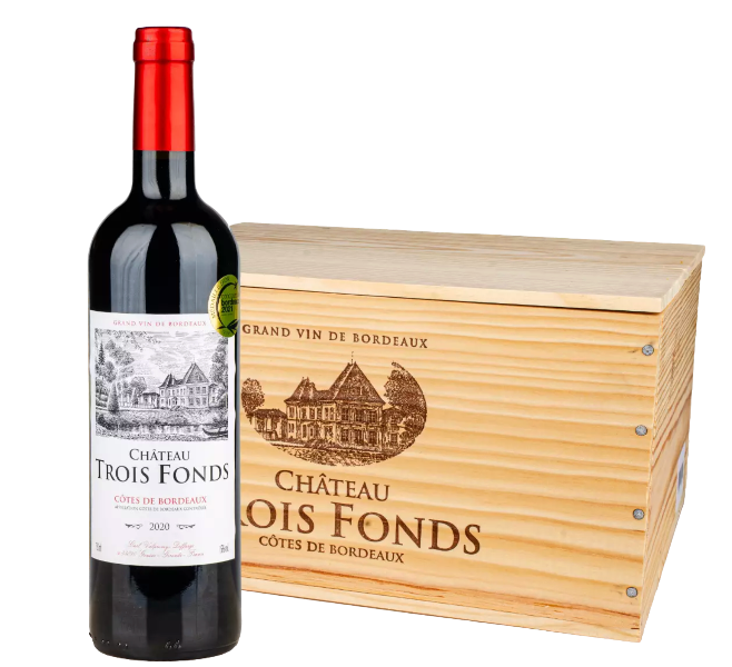 Chateau Trois Fonds 2020 - 6 flasker i trækasse