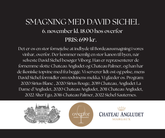 Smagning med David Sichel den 6. november 2025