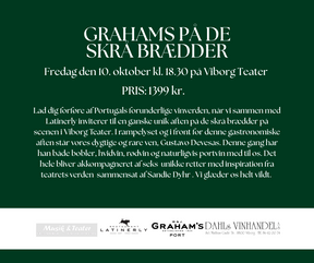 Grahams på de skrå brædder den 10 oktober 2025