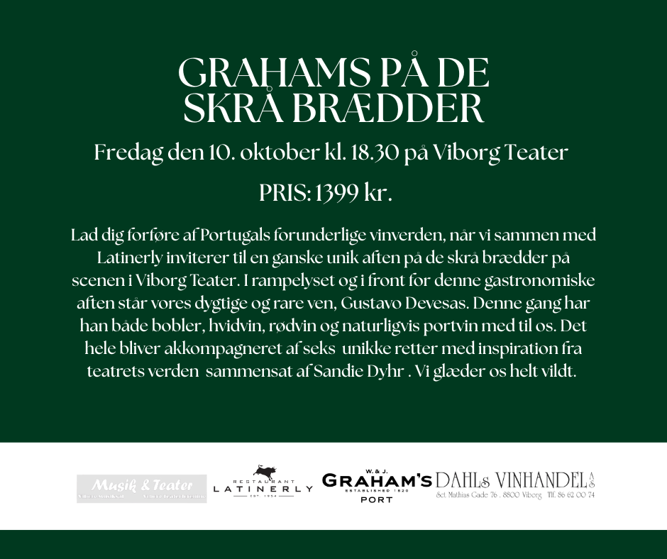 Grahams på de skrå brædder den 10 oktober 2025