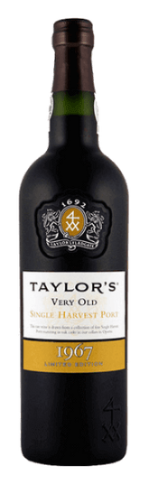 Taylor's Very Old Single Harvest 1967 Limited Edition