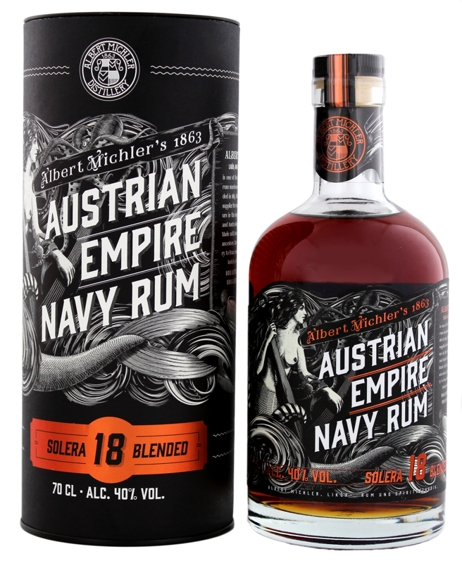 Albert Michler's - Austrian Empire - Navy Rum - 18 års blended