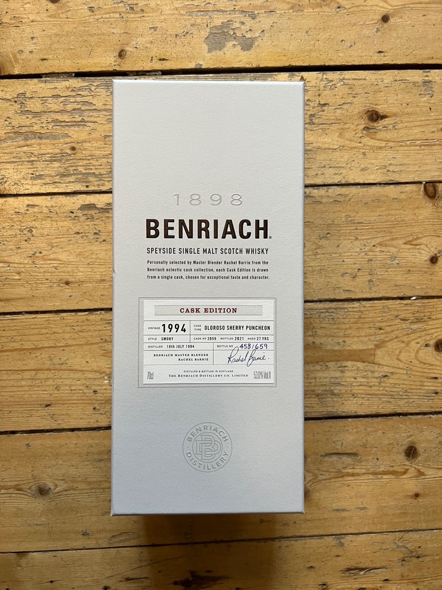 Benriach 1994 Olrorosso Sherry Puncheon Cask 2059