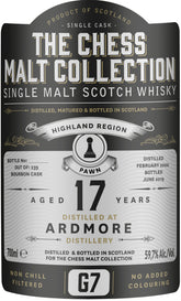 Ardmore, 2002 – 17 Years Old Highland Single Malt – 59,7% (Bourbon Cask)