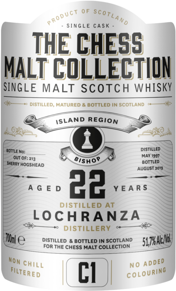 Lochranza, 1997 – 22 Years Old Island Single Malt – 51,7 % (Sherry Hogshead)