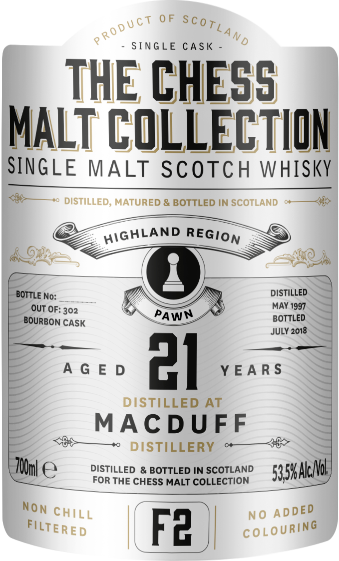 MacDuff, 1997 – 21 Years Old Highland Single Malt – 53,5% (Bourbon Cask)