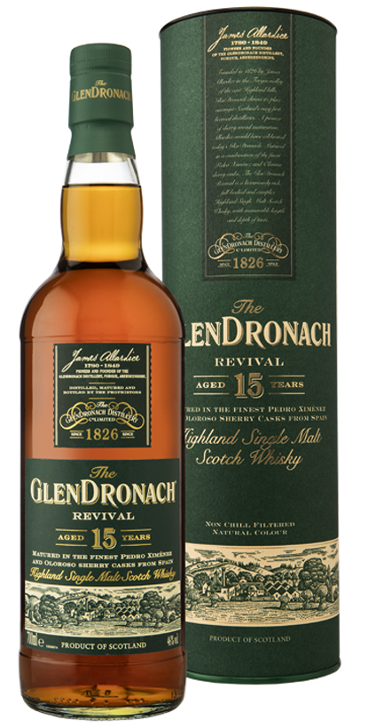 Glendronach Revival 15 yo Single Malt Whisky Highland