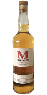 Milford Single Malt Whisky 12 år Gammel (Lukket distilleri)