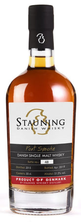 Stauning - Port Smoke - Danish Single Malt Whisky - 2015 Bottled April 2019